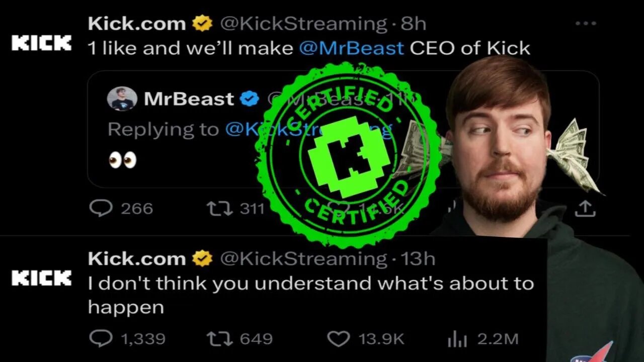 @MrBeast Kick Deal Announcement & Warzone