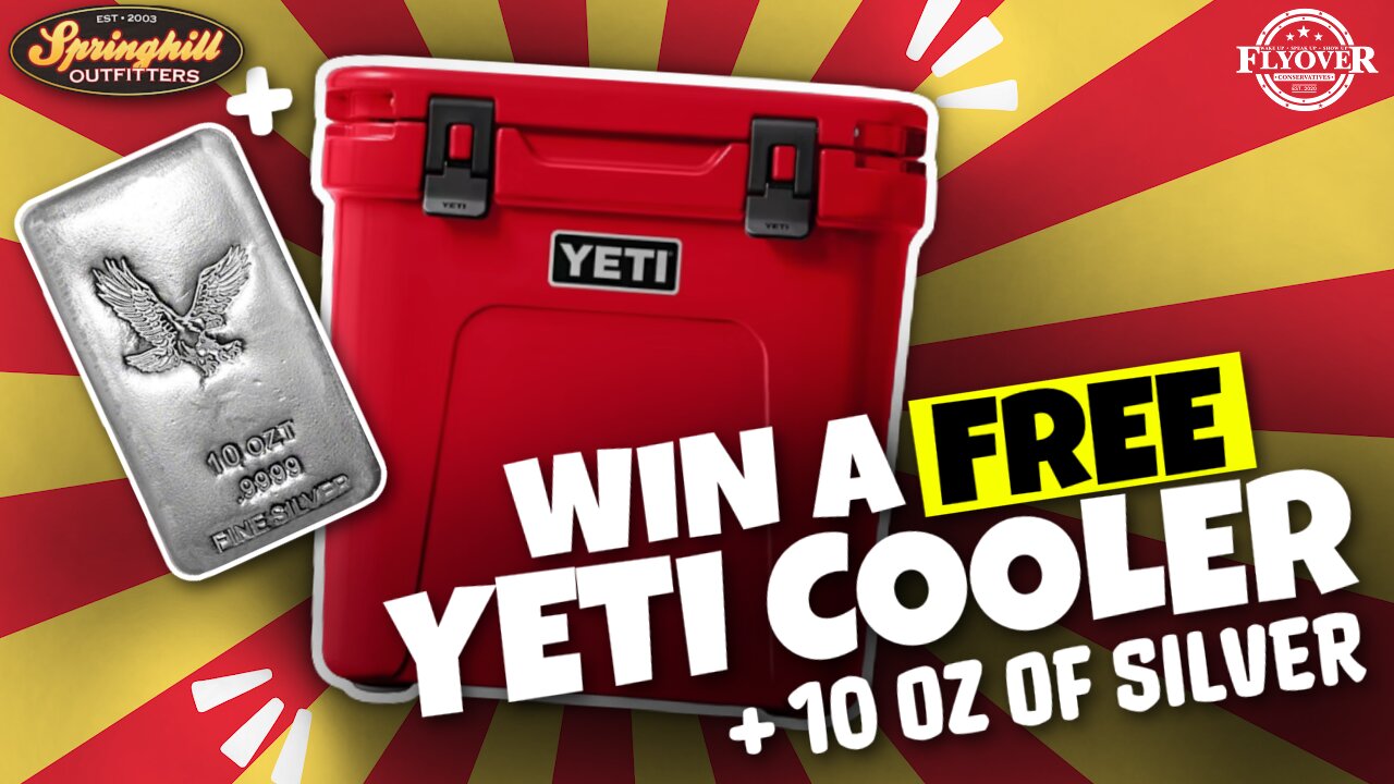 Win a FREE Yeti Cooler AND 10 oz of Silver - Trent Lassiter