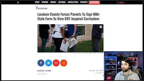 Loudoun County Schools Force Parents To SIGN NON-DISCLOSURE To View Curriculum! WTF!