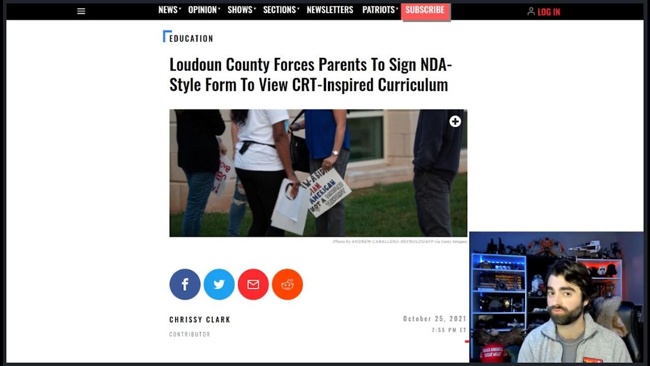 Loudoun County Schools Force Parents To SIGN NON-DISCLOSURE To View Curriculum! WTF!