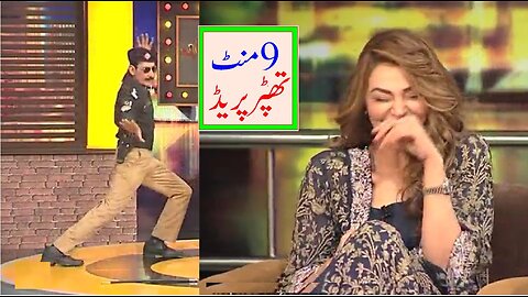 Mian Afzal Of Nirgoli Performance In Mazaaq Raat With.Sana Bucha & Waqas Rana