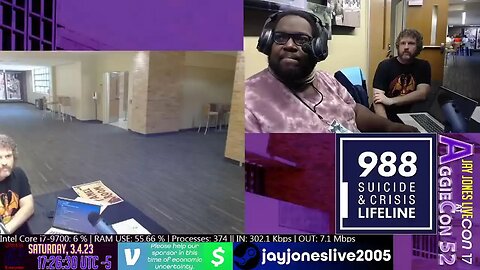 JAY jones liveCon 17 + AggieCon 52 | !988 | !LGBTQIAHelp | !RAINN | !wiki | !points | !schedule |…