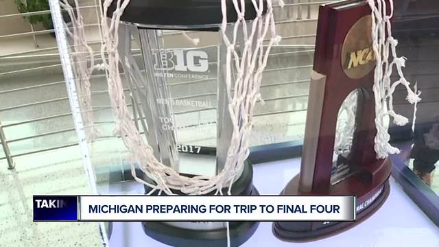 Michigan preparing for trip to Final Four