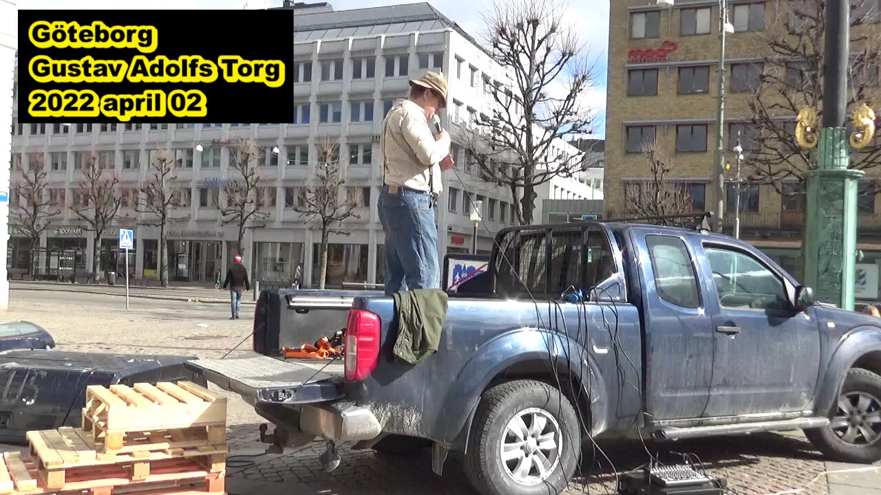 Göteborg Demokratifest 2022 april 2