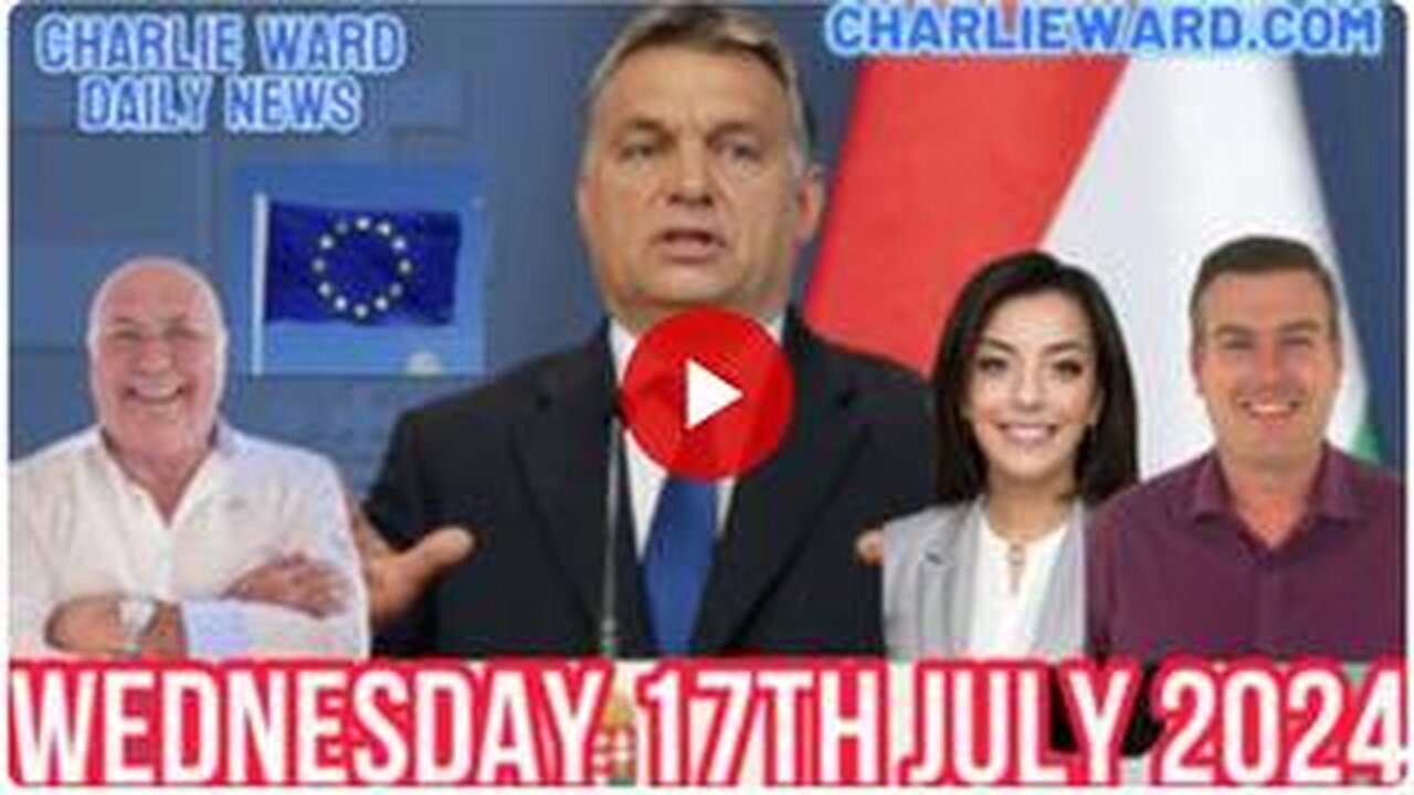 CHARLIE WARD DAILY NEWS WITH PAUL BROOKER & DREW DEMI - WEDNESDAY 17TH JULY 2024