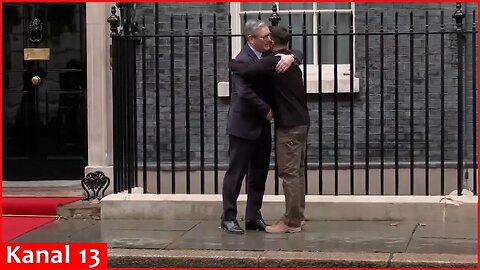 Ukraine's Zelenskyy arrives at 10 Downing Street, meets UK PM Starmer