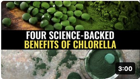 Four science-backed benefits of chlorella