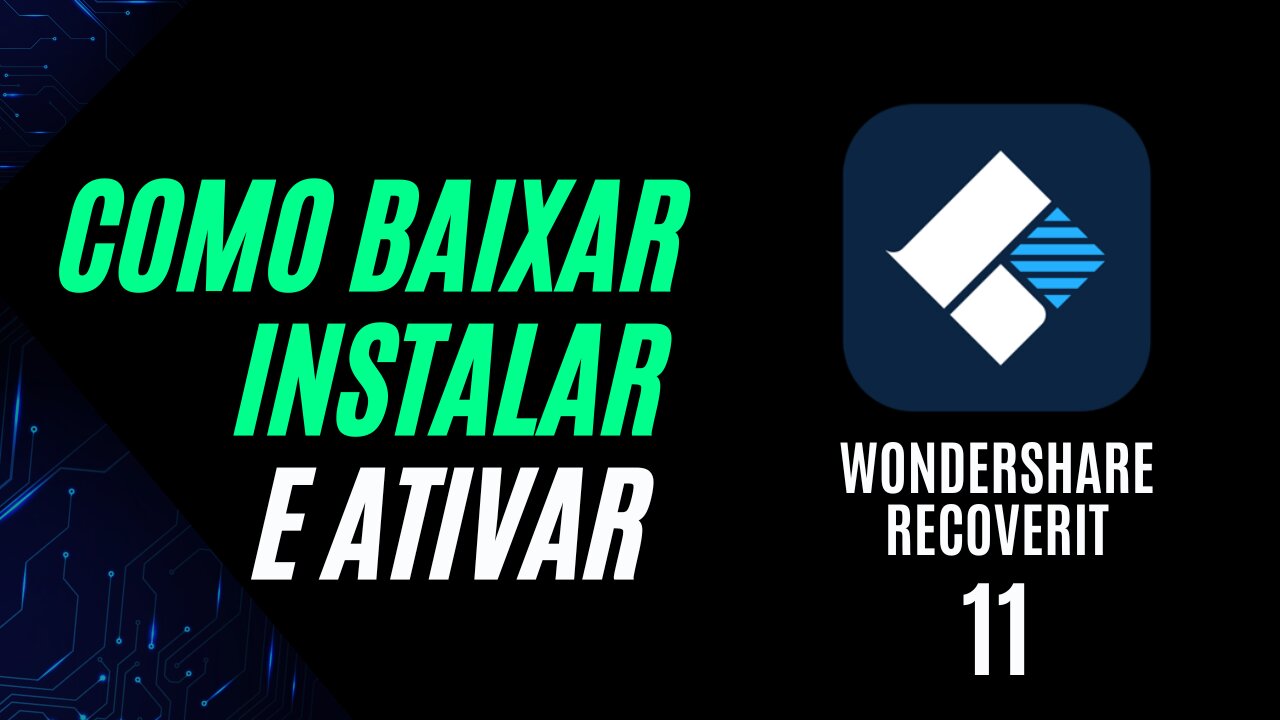 Wondershare Recoverit 11 - Ativação