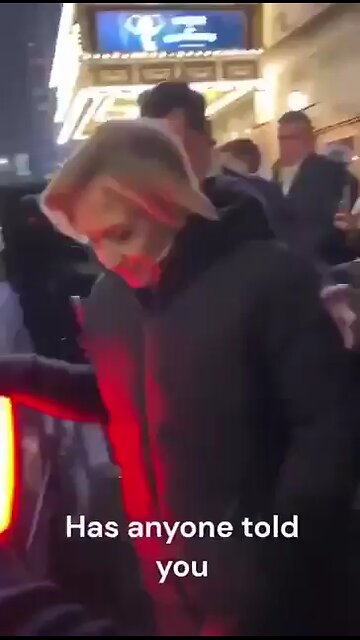 “Hi Hilary Clinton - has anyone told you that you are the super predator?”