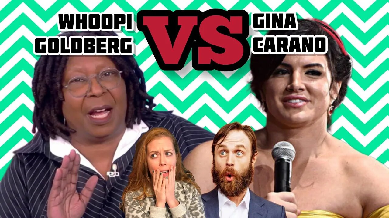 Whoopi Goldberg VS Gina Carano! Apologies on Colbert? Tyler Fischer & Chrissie Mayr Discuss