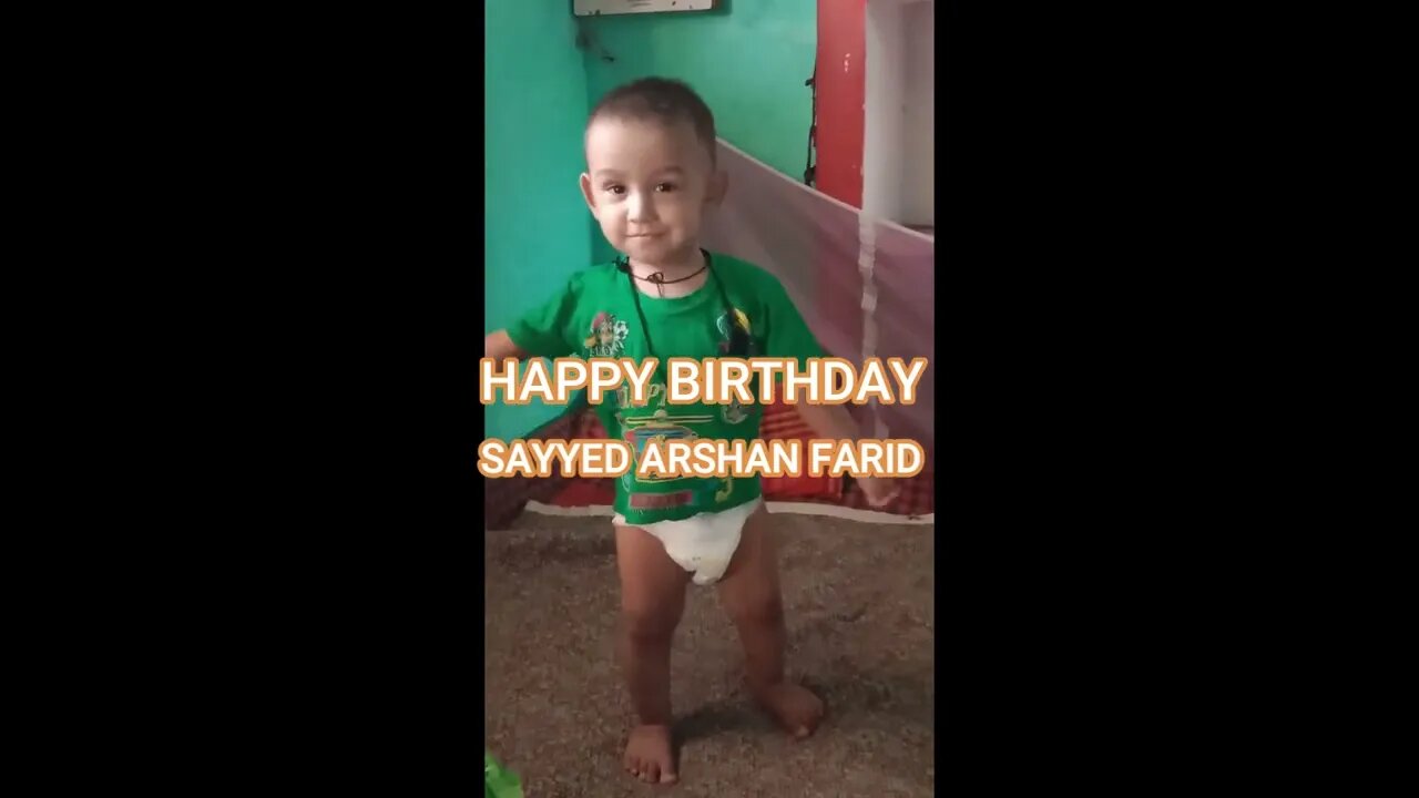 ARSHAN BIRTHDAY Entertainment Farid Music Channel