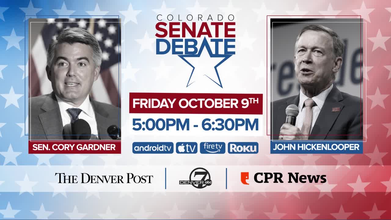 Denver7 Senate debate -- we want your questions