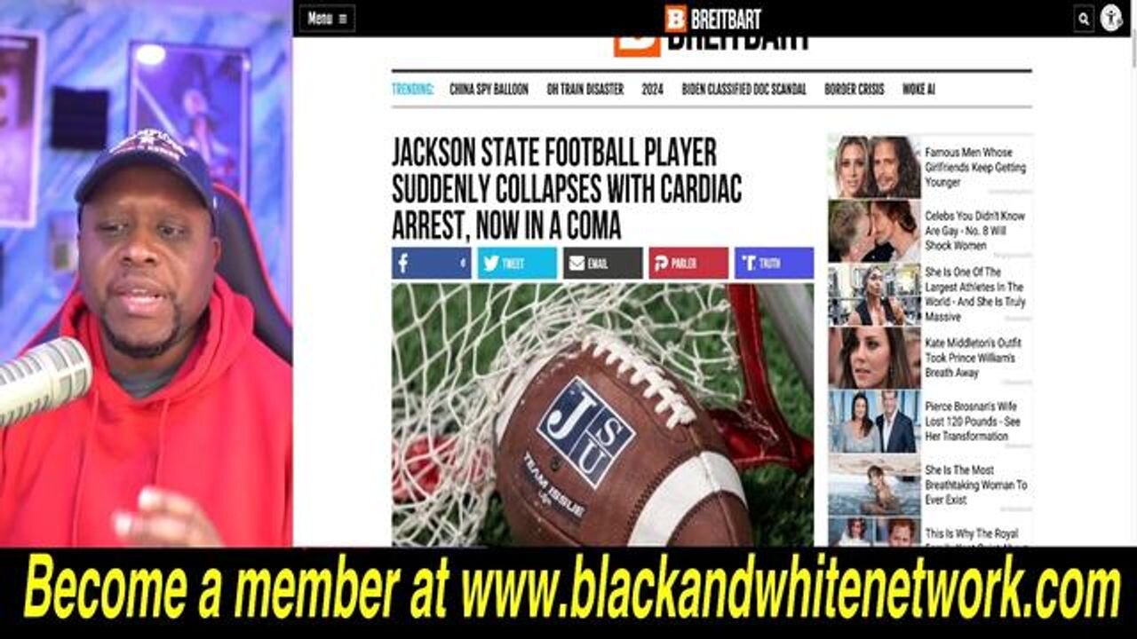 Jackson State football player COLLAPSES SUDDENLY from CARDIAC ARREST and in a COMA! This is SHOCKING