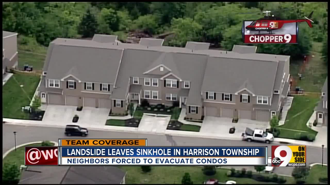 Mudslide forces residents out of their homes