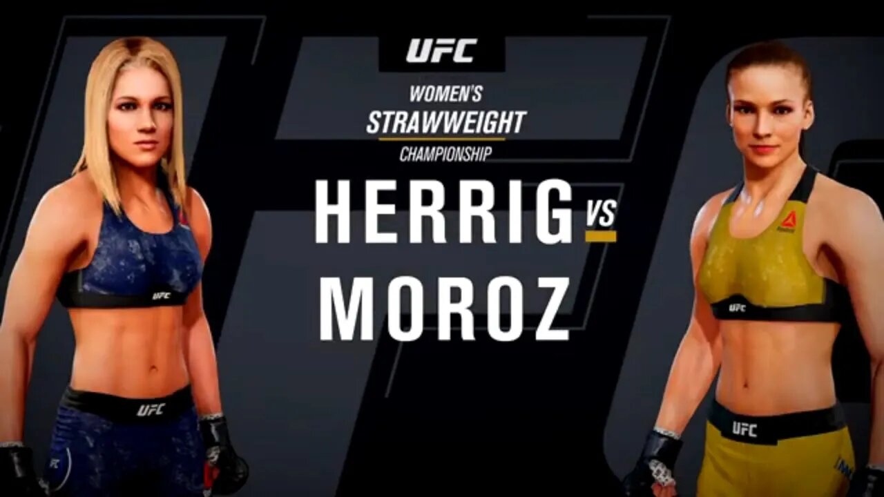 EA Sports UFC 3 Gameplay Maryna Moroz vs Felice Herrig