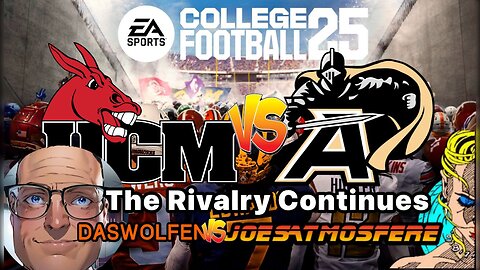 UCM Mules vs Army Black Knights! Pap Joe Gamer Vs Special Guest Daswolfen!!! EA CFB 25!!!