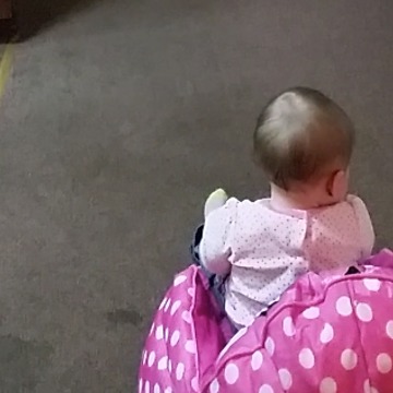 A Baby Goes Crazy When Daddy Gets Home