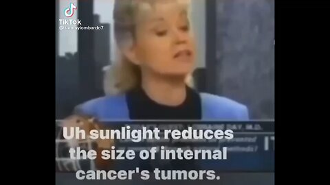 Sunlight does NOT cause cancer