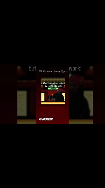 STREETS OF RAGE 2 The Bartender Saga