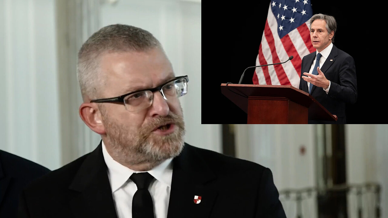 MEP GRZEGORZ BRAUN | Antony Blinken go home as soon as possible, get lost, get out of POLAND!!!