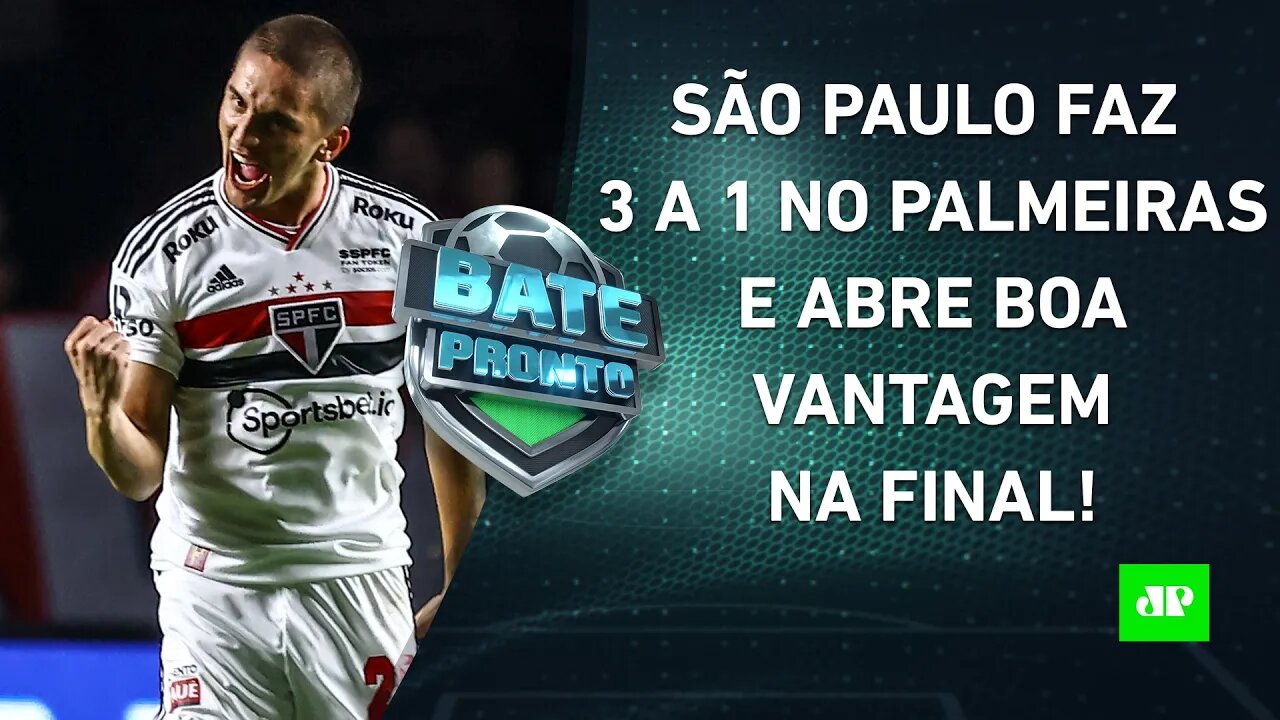 O São Paulo COLOCOU A MÃO NA TAÇA após a VITÓRIA sobre o Palmeiras? | BATE-PRONTO – 31/03/22