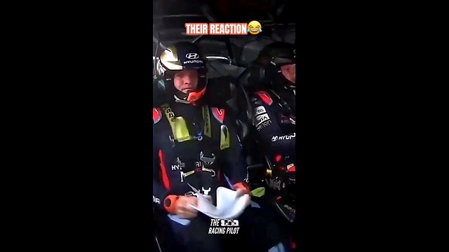 rally car takes a tumble racing accident