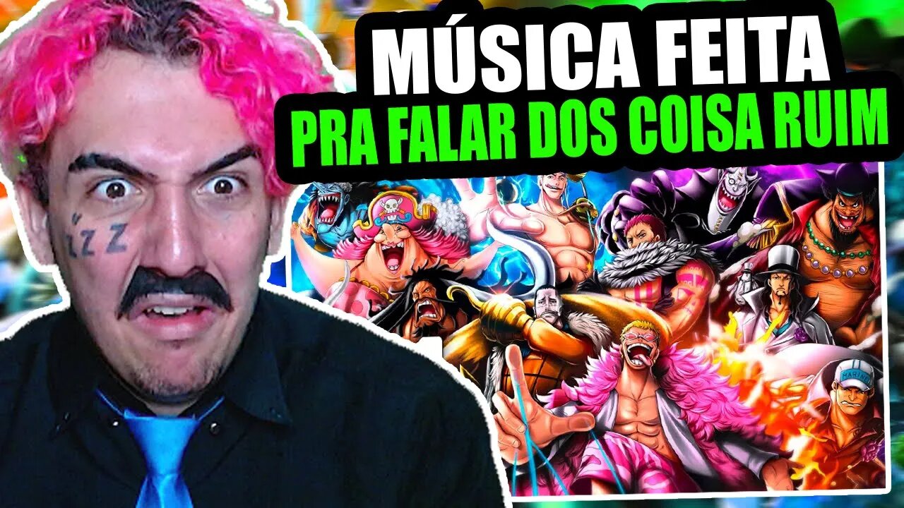 PASTOR REACT Vilões (One Piece) - Ambição | M4rkim