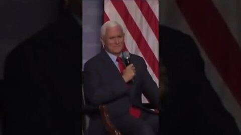 WOW: Mike Pence Won't Say He'll Vote Trump 2024 #shorts
