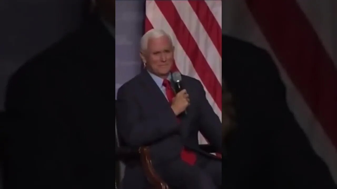 WOW: Mike Pence Won't Say He'll Vote Trump 2024 #shorts