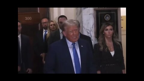 TRUMP❤️🇺🇸🥇CALLS POLITICAL WITCH HUNT TRIAL A SCAM💙🇺🇸🏛️⭐️