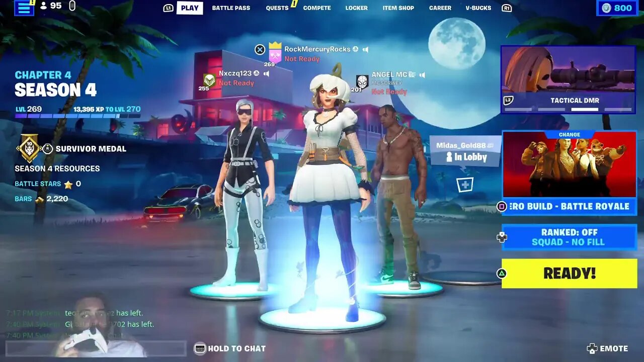 Fortnite with Rock Mercury