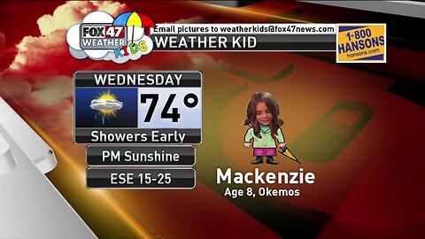 Weather Kid - Mackenzie - 5/22/19