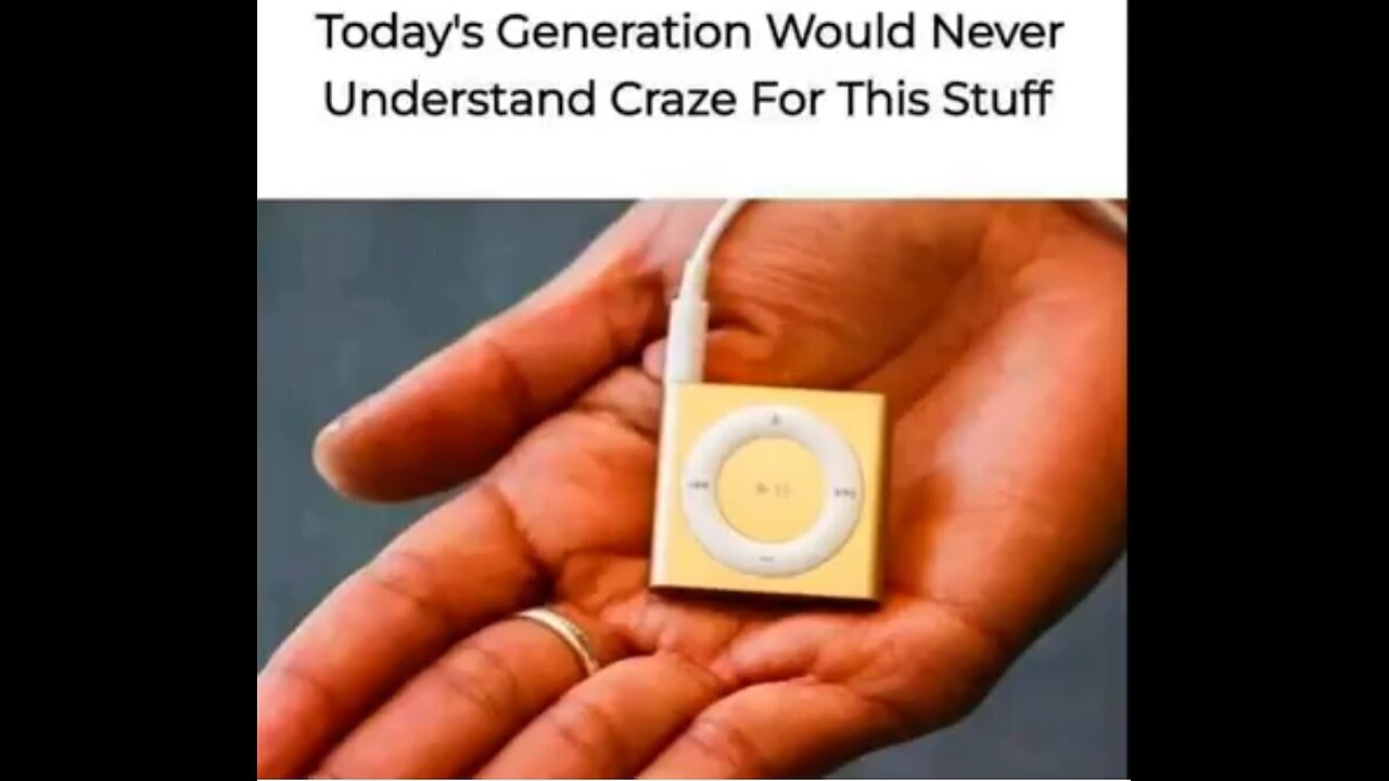 Kids today have no clue what this is.