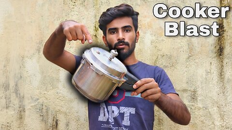 कुकर कितना फटता है Pressure Cooker Blast in Real Life