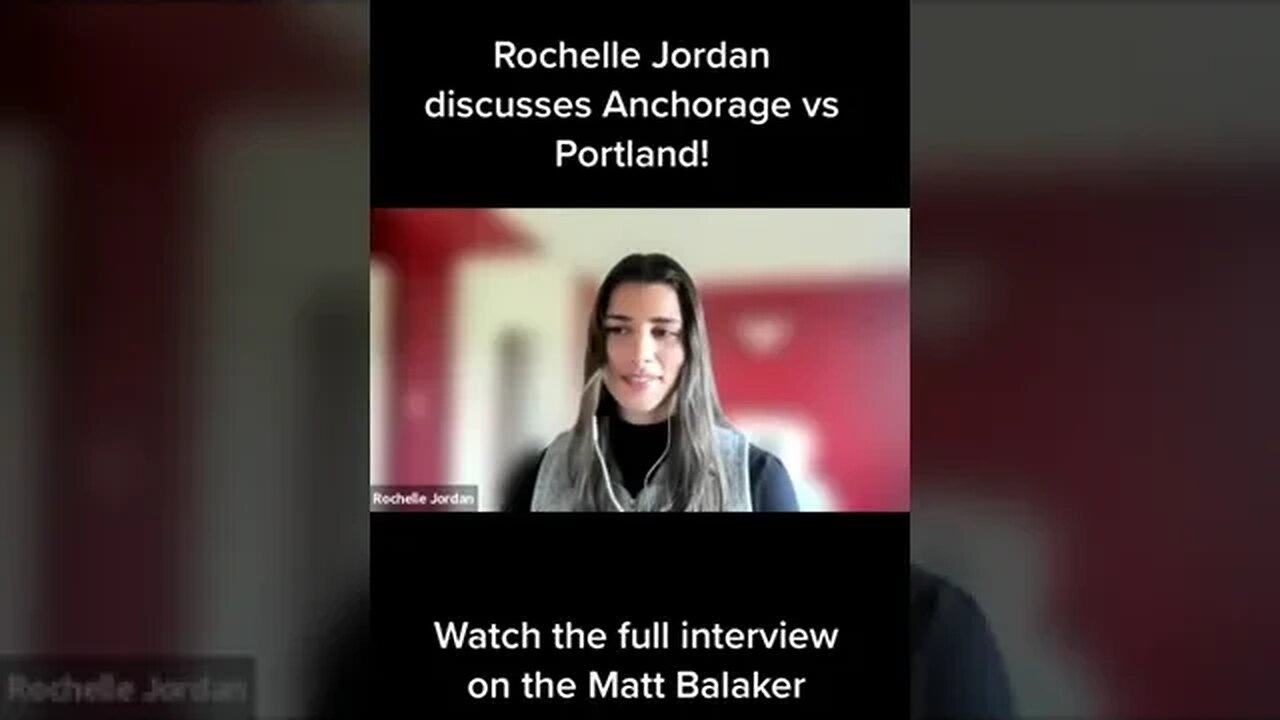 Rochelle Jordan Discusses Dividing Time Between Anchorage and Portland #shorts