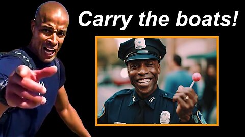 Cop Pulls Over Speeder Listening To David Goggins