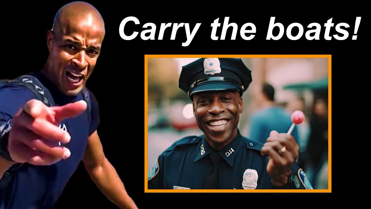 Cop Pulls Over Speeder Listening To David Goggins