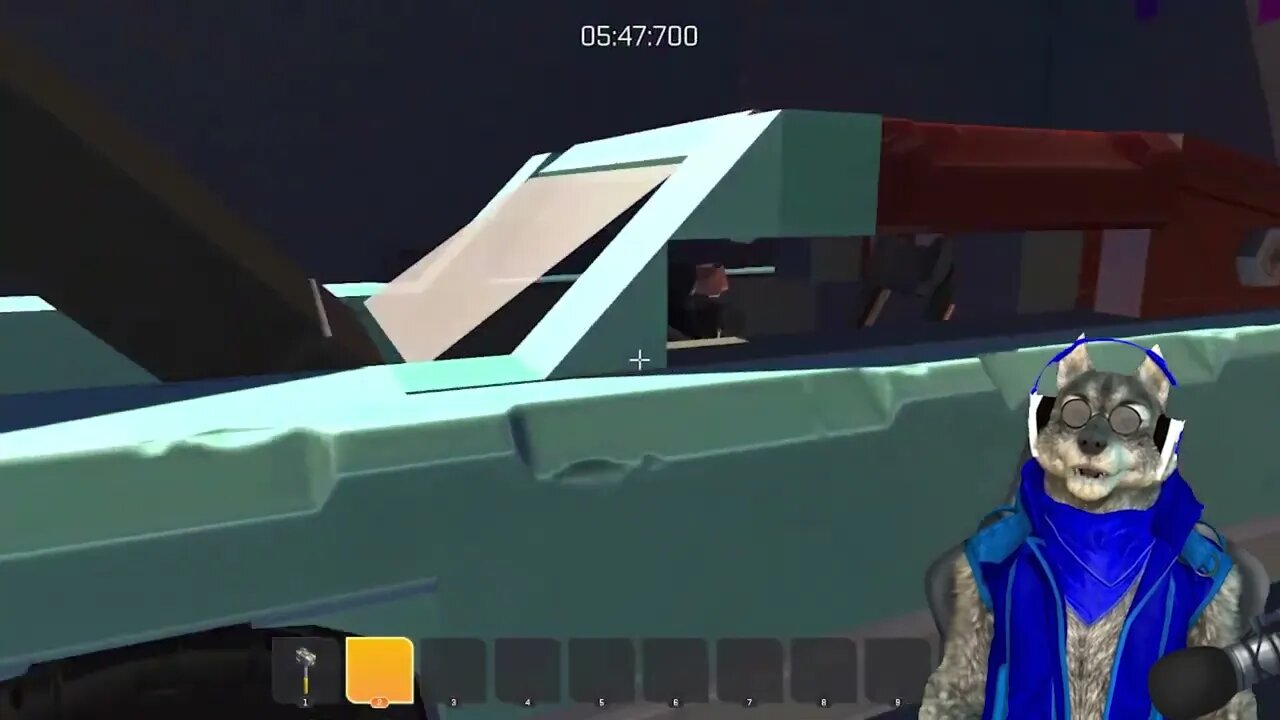 Borrowing a Car to Jump a Gap - Cybrescrape 2 - Scrap Mechanic