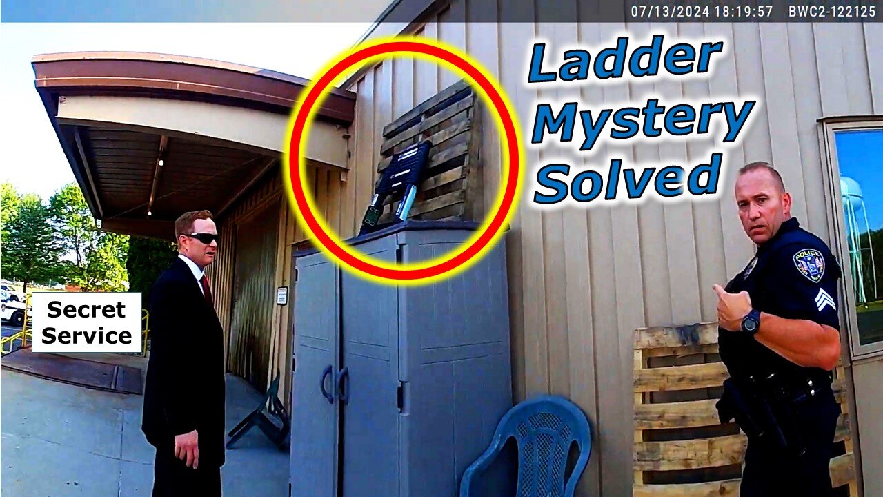 Shocking Truth On Trump Shooting Ladder Conspiracy Theory