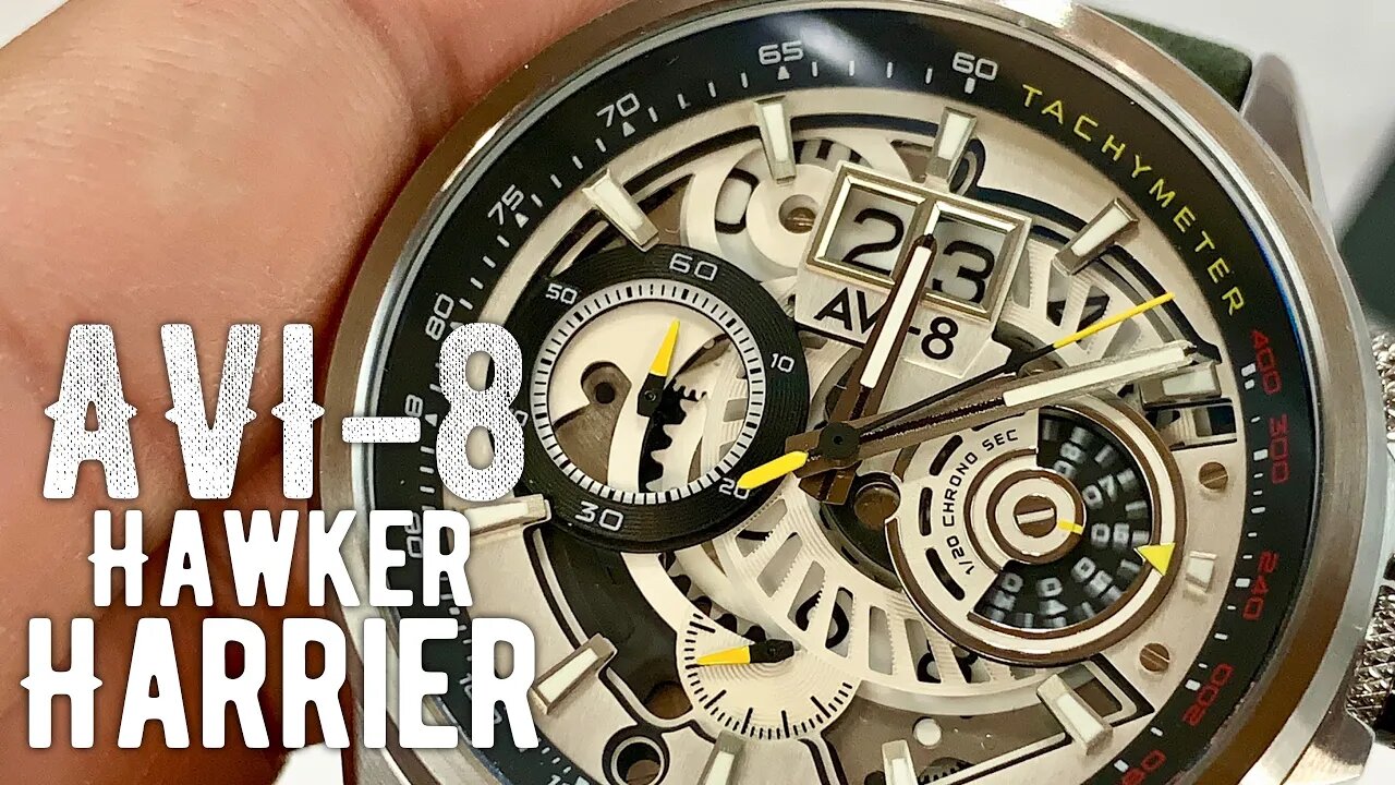 AVI-8 Hawker Harrier II Matador Chronograph Edition Watch Review