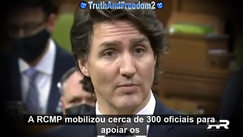 Trudeau Deploys Globalist Police Force Against Historic Peaceful Protest