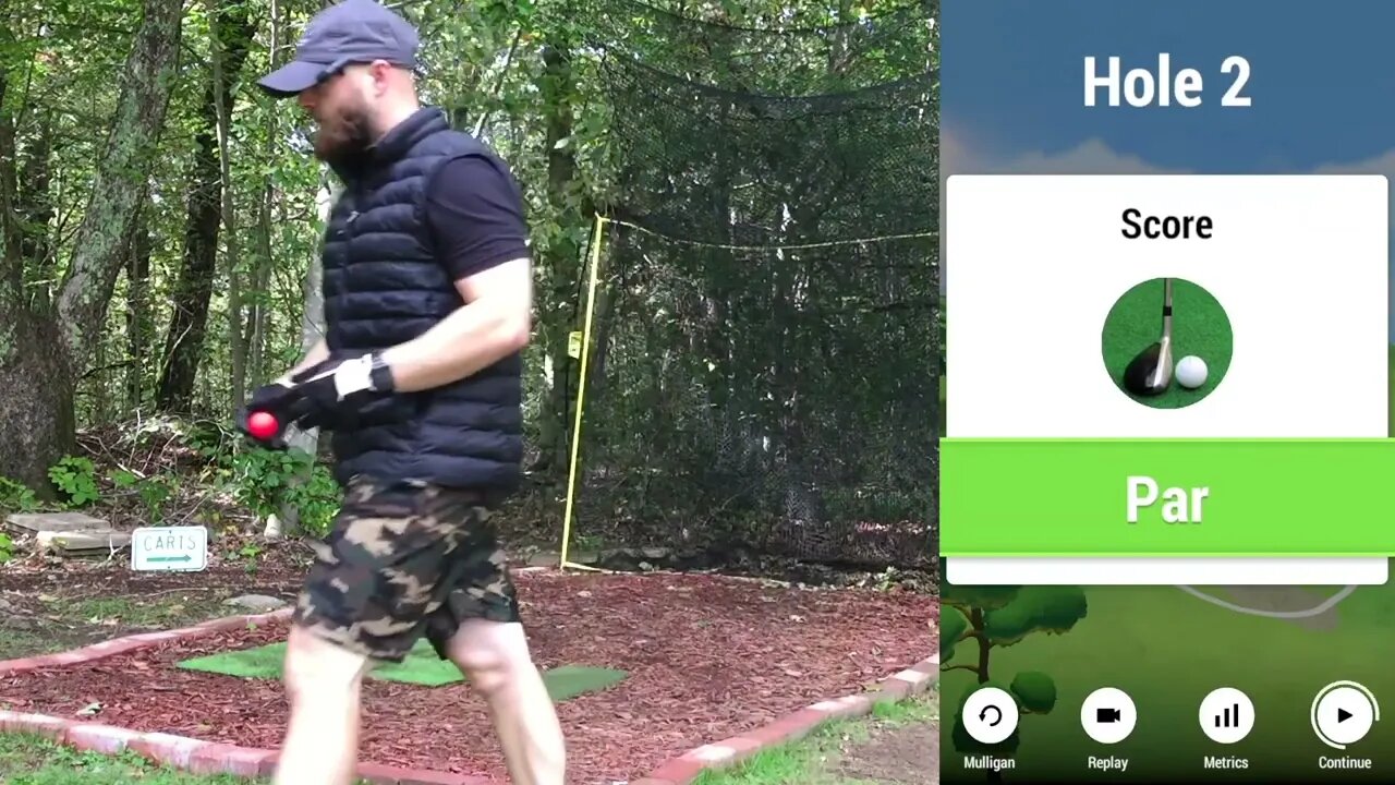 Augusta Par 3 - Sim Course Garmin Approach R10 Launch Monitor Simulator #HoleinOneChallenge