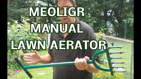 Meoligr Lawn Aerator Tool - No Plugs