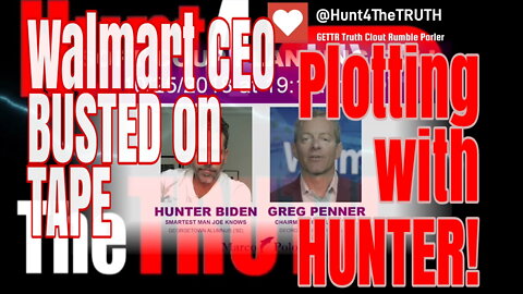 CAUGHT ON TAPE: CEO of Walmart Calls Hunter Biden about John Kasich Running with Joe