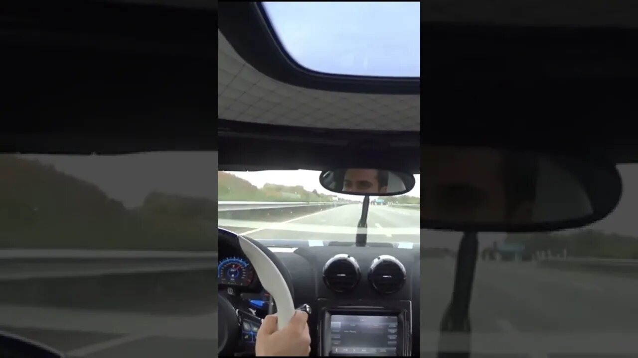 🏁Lets go Koenigsegg Agera R from Sweden on German Autobahn 🏁 #koenigsegg #koenigseggagera #sweden