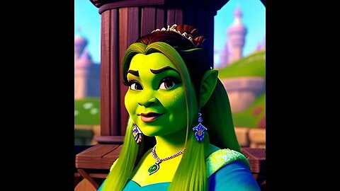 Princess Fiona by wonder ai #princessfiona #shrek #wonderapp