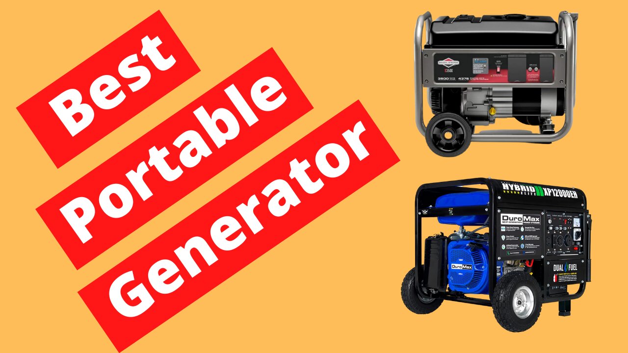 Best Portable Generator For Home Power Outage.