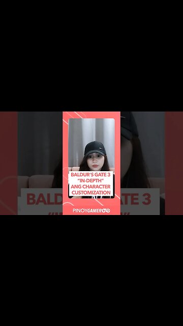 Baldurs Gate 3 Character Customization #baldursgate #pinoygamerp #podcastph #shorts #shortsph