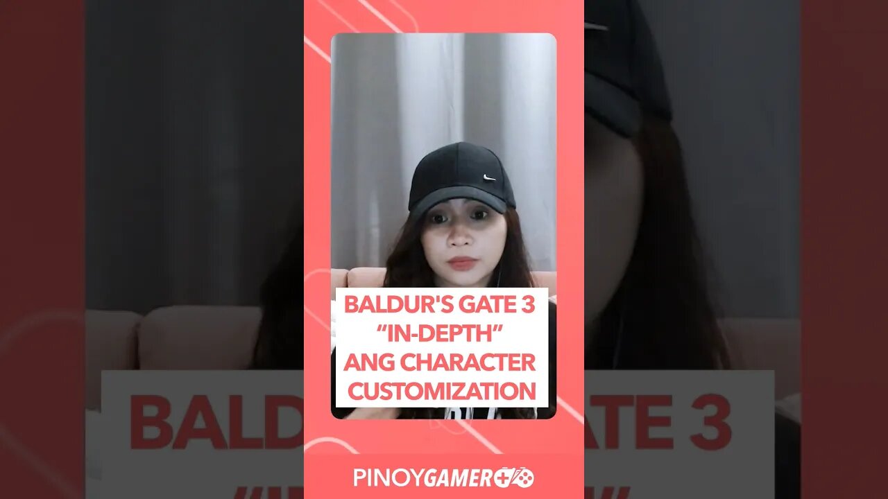 Baldurs Gate 3 Character Customization #baldursgate #pinoygamerp #podcastph #shorts #shortsph