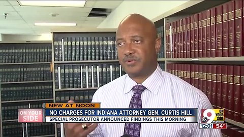 Curtis Hill not charged in alleged groping